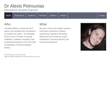 Tablet Screenshot of petrounias.org